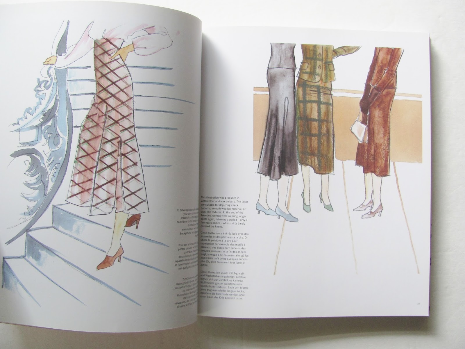 Pintucks: Fashion Illustration: Three Books on Fashion Drawing