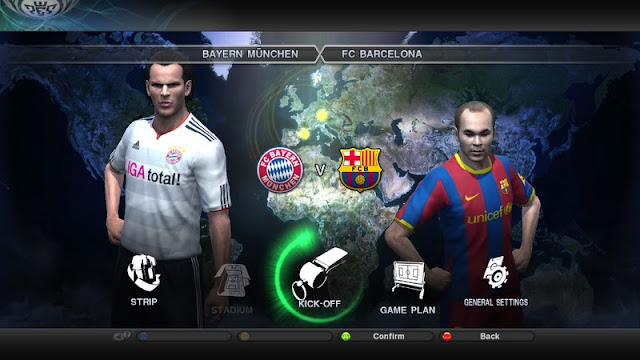 Pro Evolution Soccer 2011 - Bayern München vs Barcelona