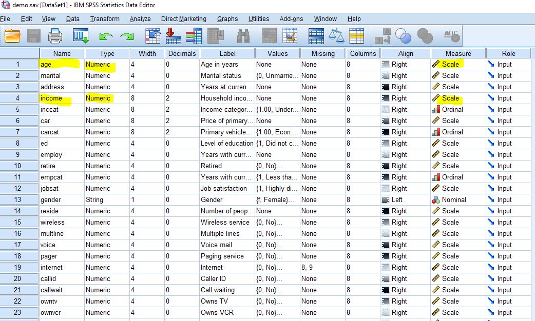 Pearson Correlation using SPSS