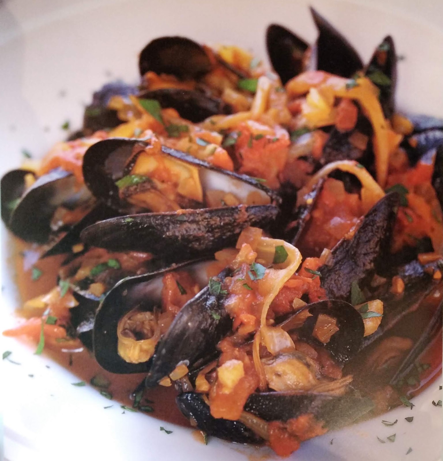 Steamed Mussels in TomatoFennel Broth Nhat Nguyen
