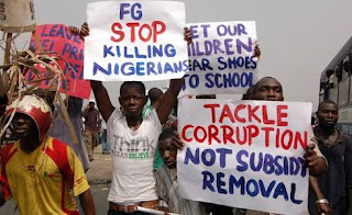 Fuel Subsidy removal protest