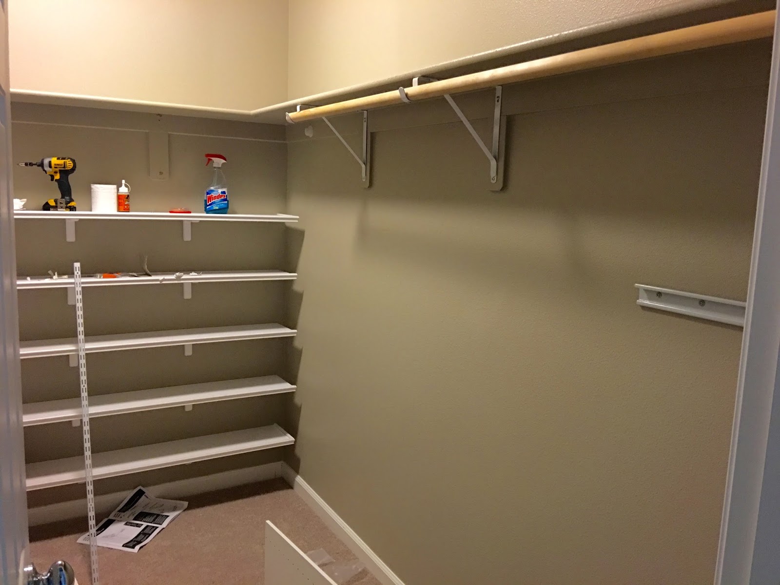 How To Build A Shoe Closet For Girls Crissy Duarte Because I Was So Ecstatic About Reconstructing My Closet Do Not Have A Single Picture Of The Before This Is As Plain