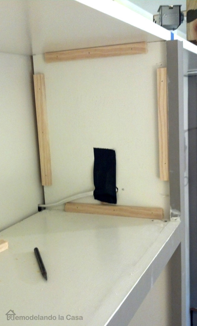 How to Install Sconces on the Side of BuiltIns Hiding the Wires