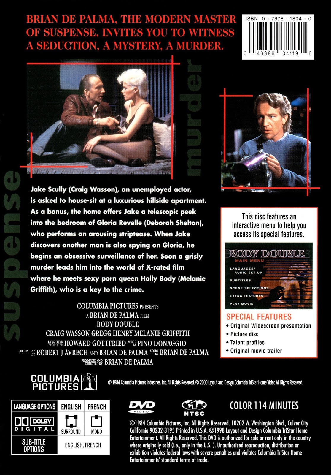 bluray and dvd covers BLUE CITY DVD, BRAM STOKERS DRACULA DVD, BODY