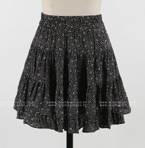 [Miamasvin] Ruffled Printed Skirt | KSTYLICK - Latest Korean Fashion ...