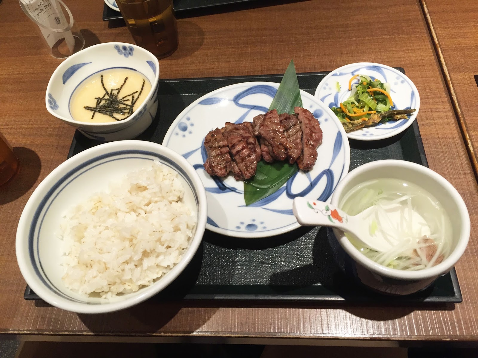 Japanese Foodie Grilled Gyutan (Beef Tongue) Teishoku at ねぎしNegishi