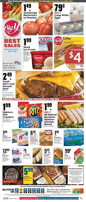 Big Y Flyer This Week June 27 - July 3, 2019