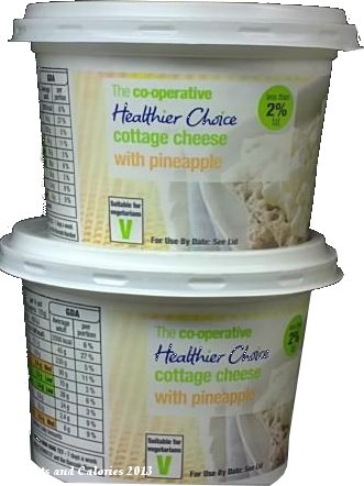 Diets And Calories Healthier Choice Cottage Cheese With Pineapple