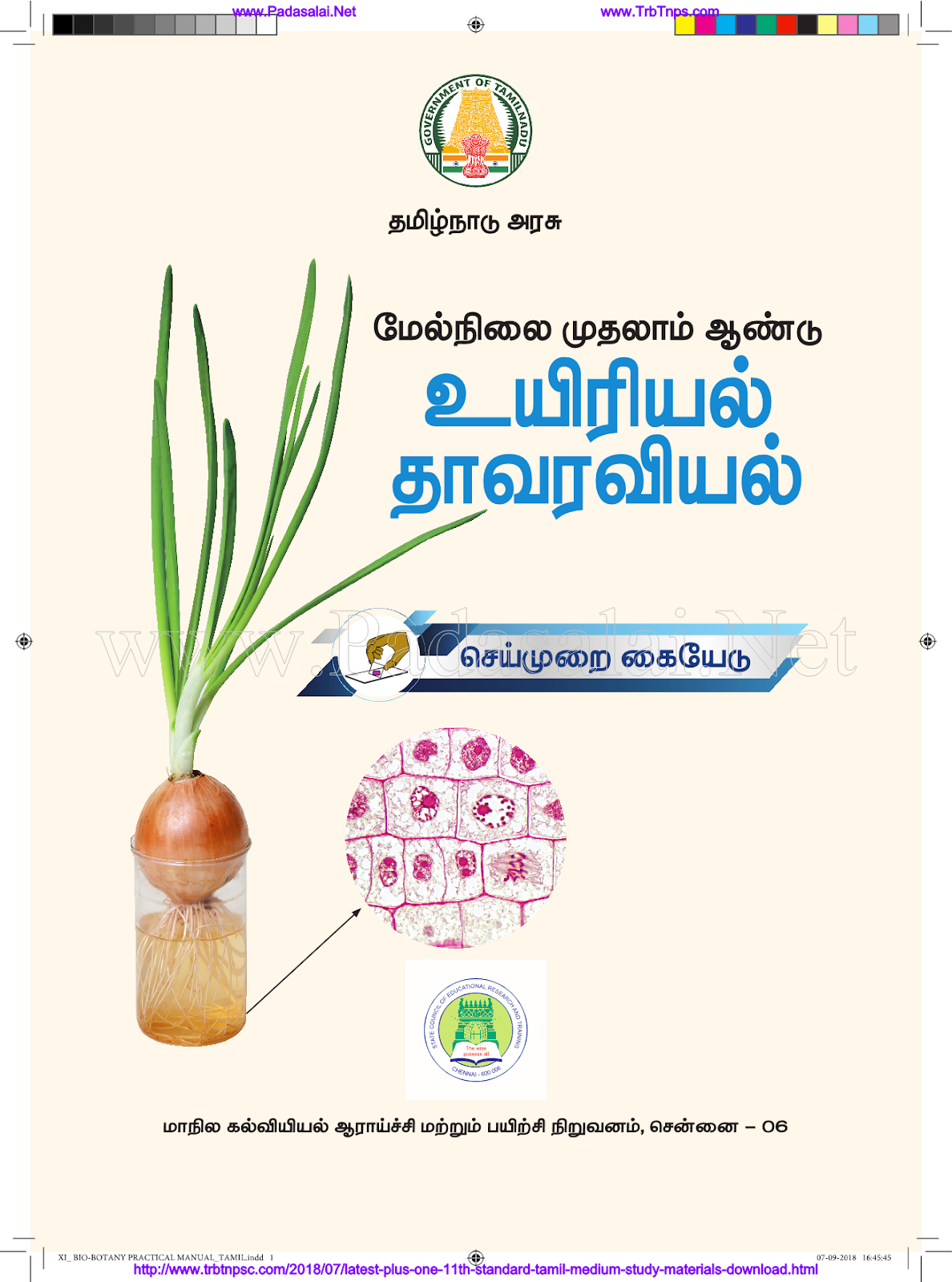 11th BioBotany Practical Guide Tamil Medium No.1