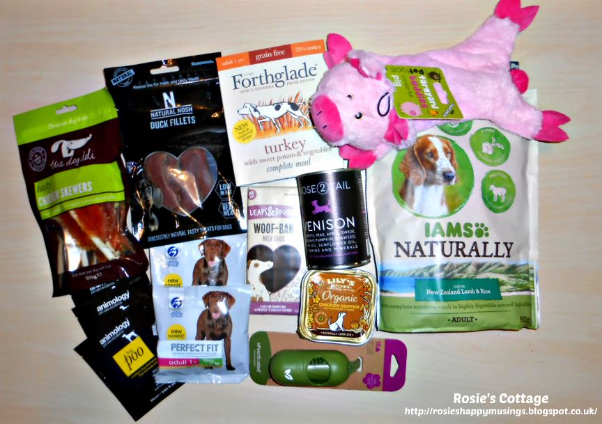 Rosie's Cottage Amazon Pet Supplies Sample Box for Dogs