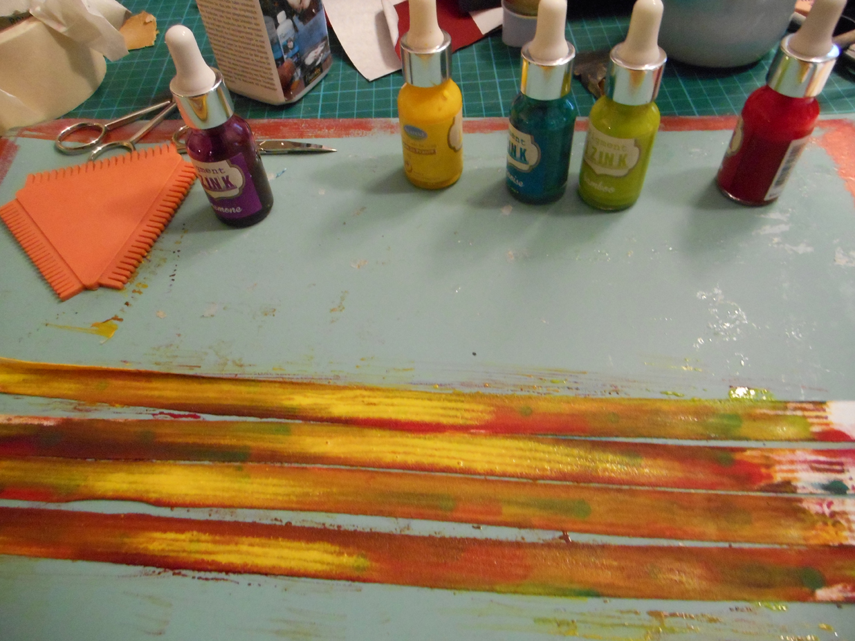 Como Preparar Carton Para Pintar Con Acrilico Encuadernacion al poder: IDEAS Y TÉCNICAS DE PINTURA SOBRE TELA EN  ENCUADERNACIÓN