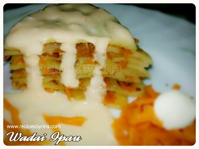 Resep Wadai Ipau Kue Ipau Gurih Enak Khas Banjar I Traditional Savory Pancakes I Recipes By Rina