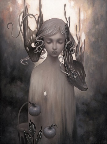 "Before Nightfall" by Amy Sol | arte pintura, cool art, a r t | iconoCero "Before Nightfall" by Amy Sol - art works - paintings | imagenes surrealistas bellas de tristeza y soledad obras de arte contemporaneo | contemporary pop art inspiration, cool pics | kunst