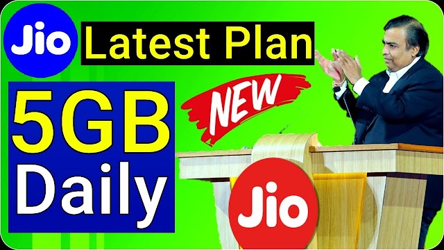 Again JIO's new plan, 3GB@509 & 5GB @ 799 data every day