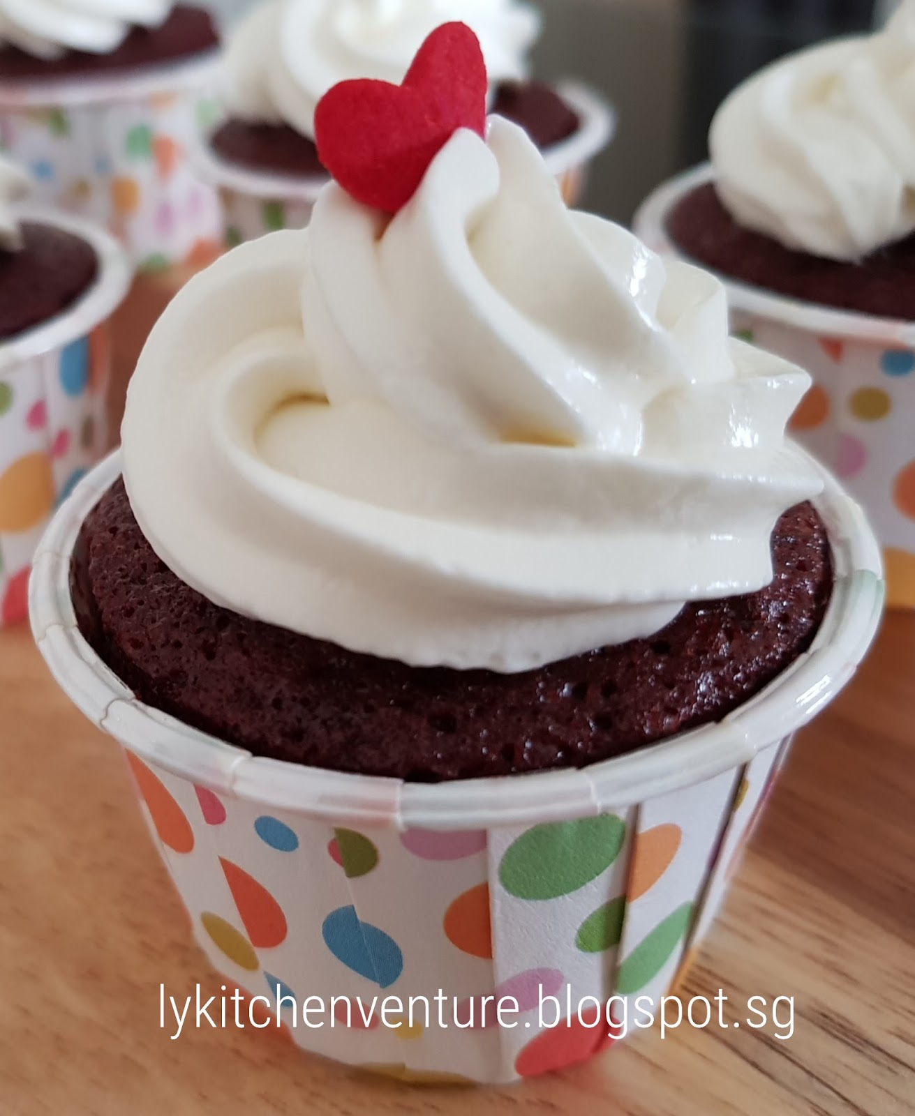 LY's Kitchen Ventures Cream Cheese Swiss Meringue Buttercream