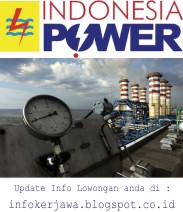  di era modern seperti sekarang ini listrik sangat besar manfaatnya Lowongan Kerja PT Indonesia Power