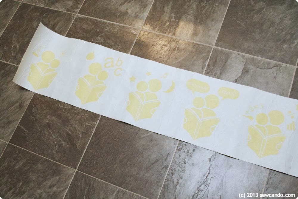 Sew Can Do: Vinyl Art Solution for Problem Walls: An Icon Wall Stickers ...