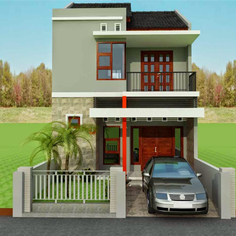 Rumah Puertorico 3: Desain Rumah Kecil Minimalis Modern 