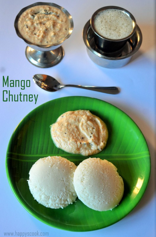 Raw Mango Chutney Recipe Raw Mango and Coconut Chutney Chutney Recipes for Idli/Dosa Chef
