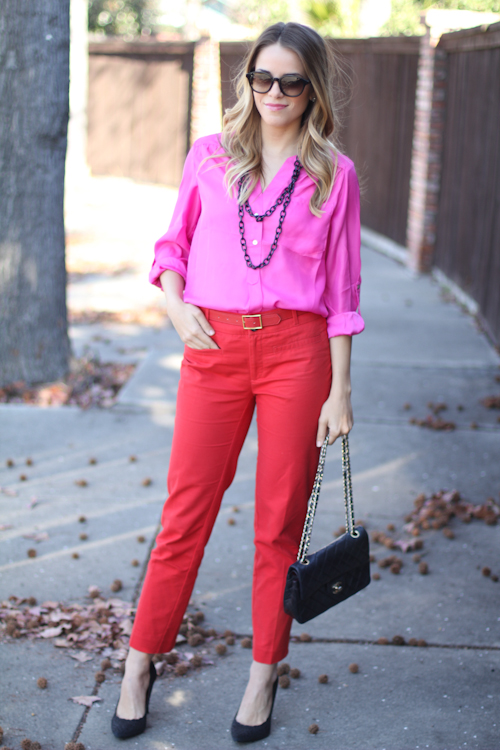 Pink + Red - Gal Meets Glam