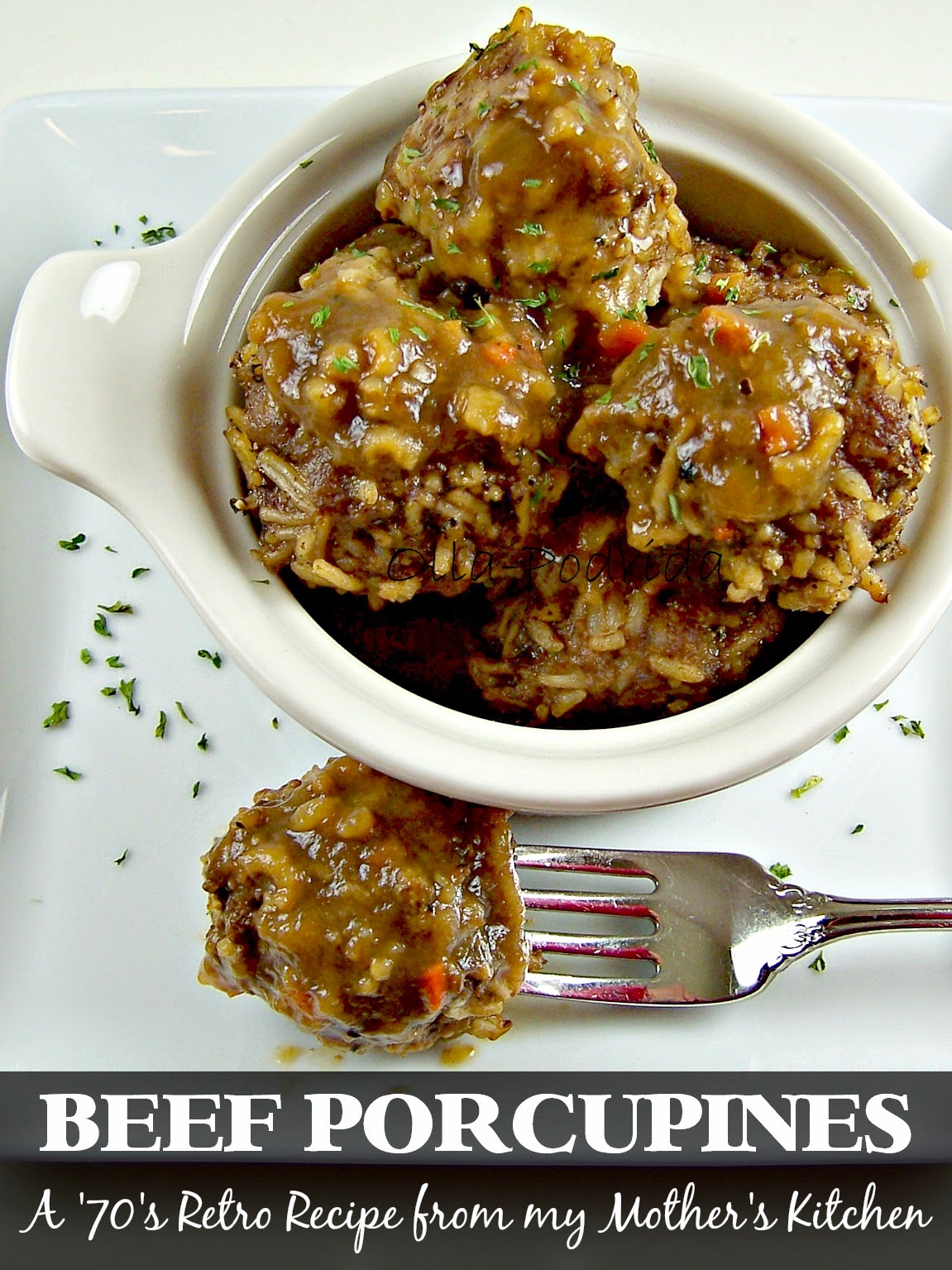 Olla-Podrida: Beef Porcupines