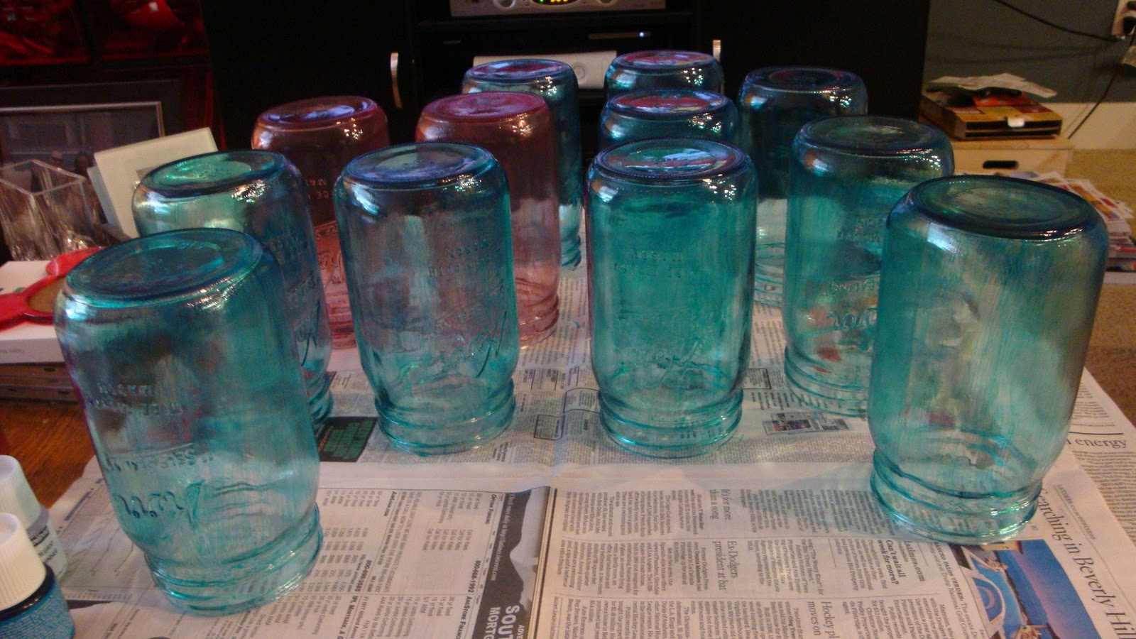 Adventures in Wedding Planning: DIY Mason Jars