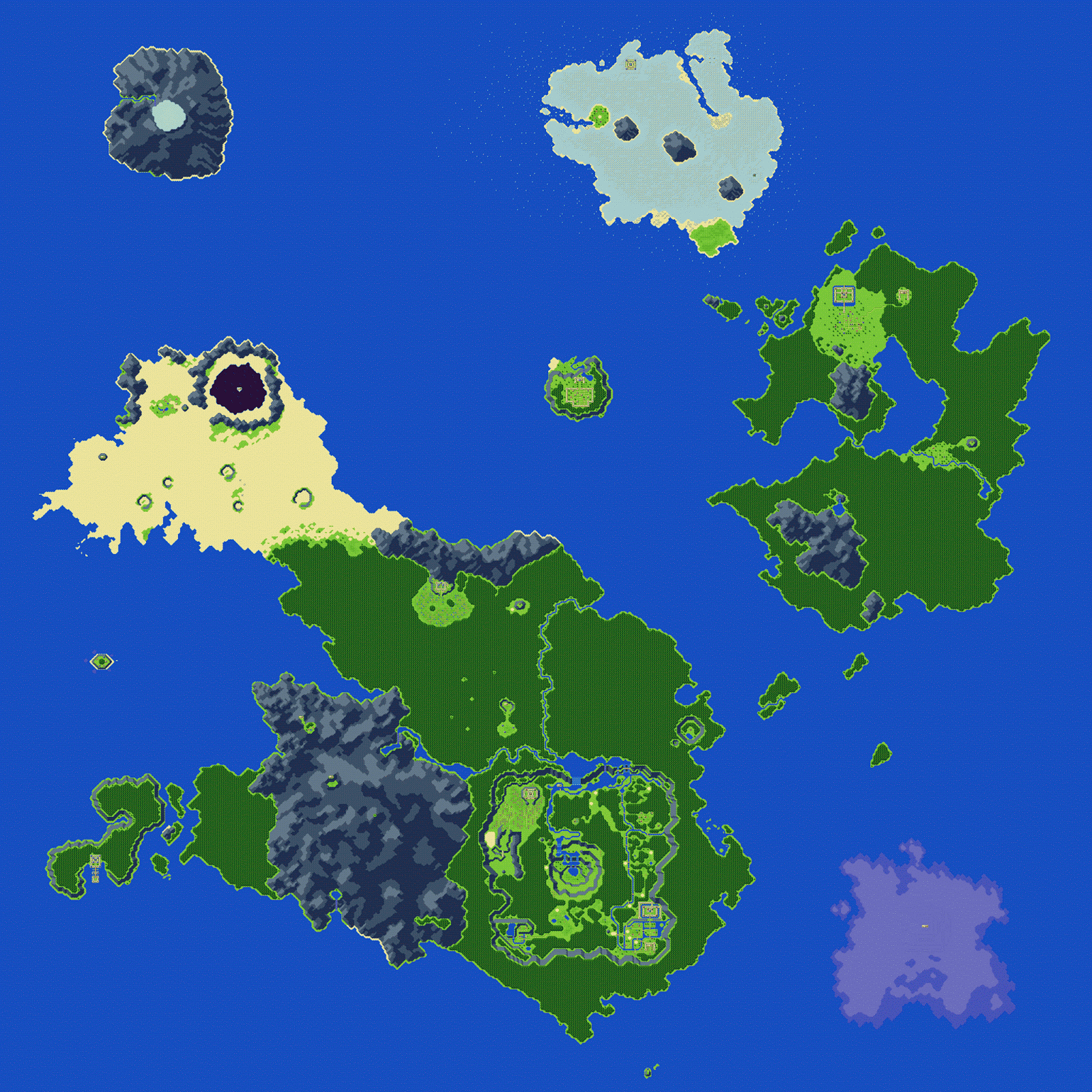 legend of mana map placement legend of mana map placement