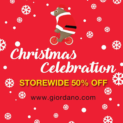 Giordano Malaysia Christmas Sale Discount Offer Promo