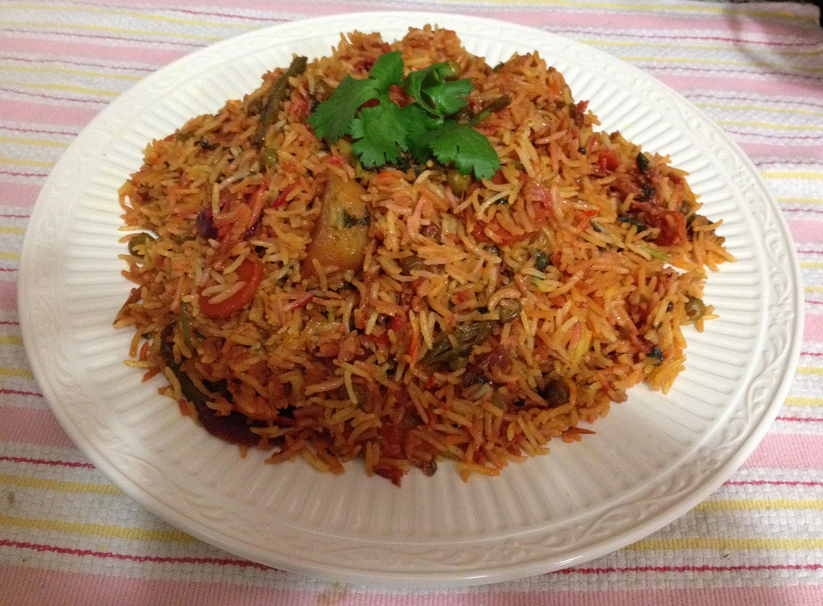 Mama's Secret Recipes Madrasi Vegetable Biryani