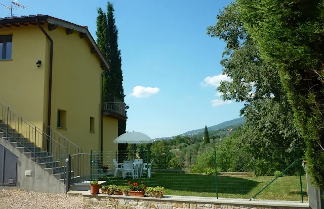 appartamento in Toscana con piscina privata