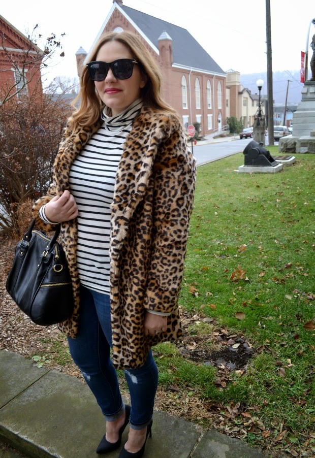 Leopard + Stripes - Mommy In Heels