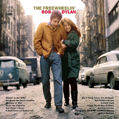 Bob Dylan Freewheelin' album cover photo
