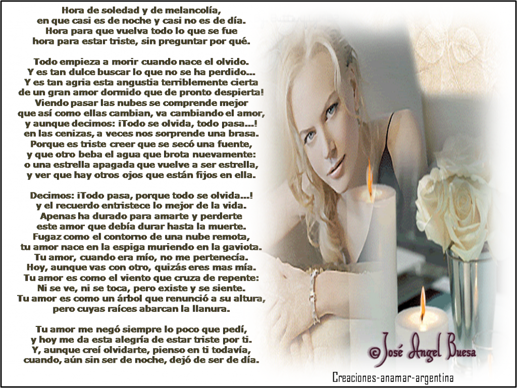MENSAJES DE LUZ: POEMA DEL CREPÚSCULO