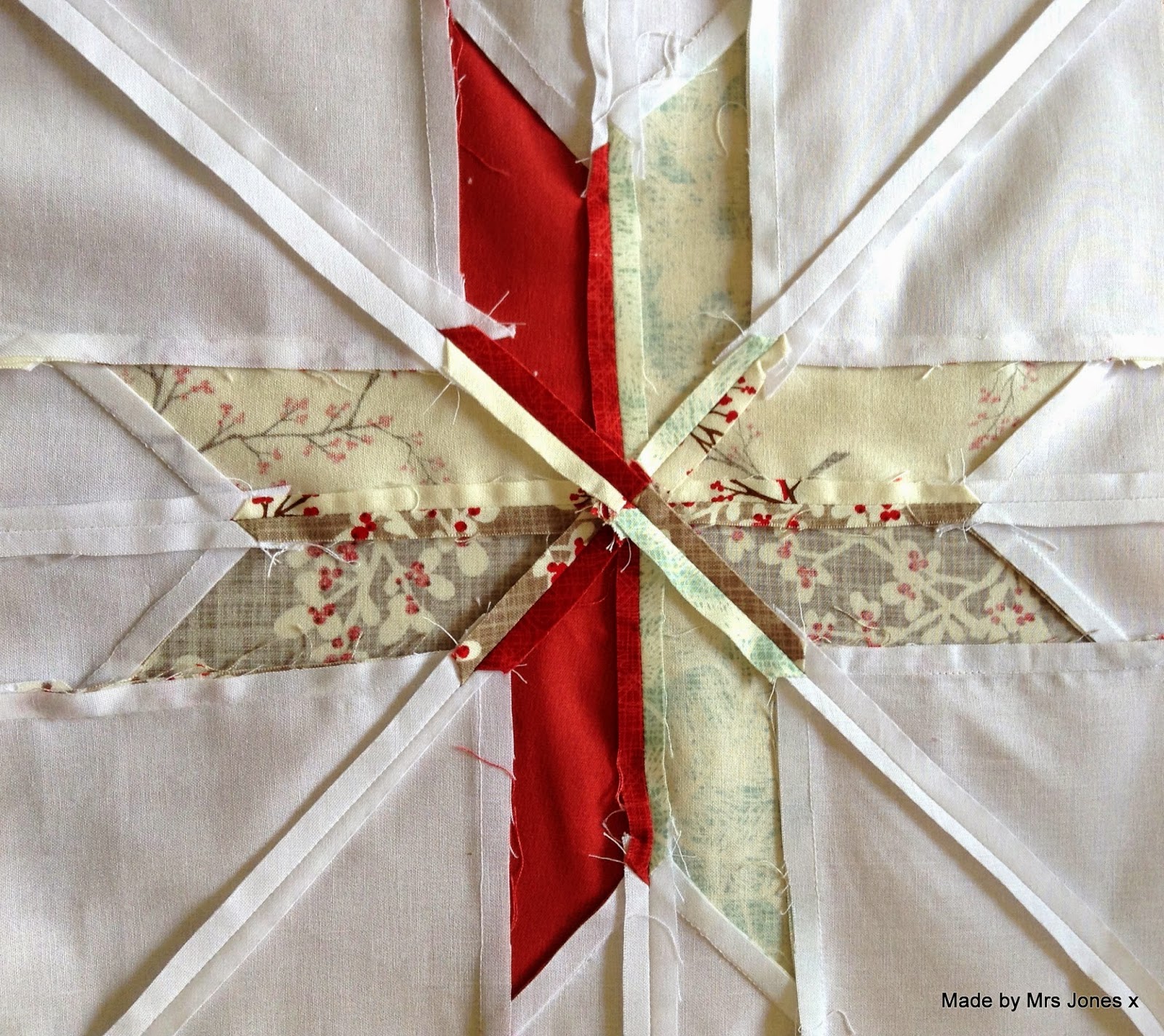 Patchwork 8 Point Star Block Tutorial