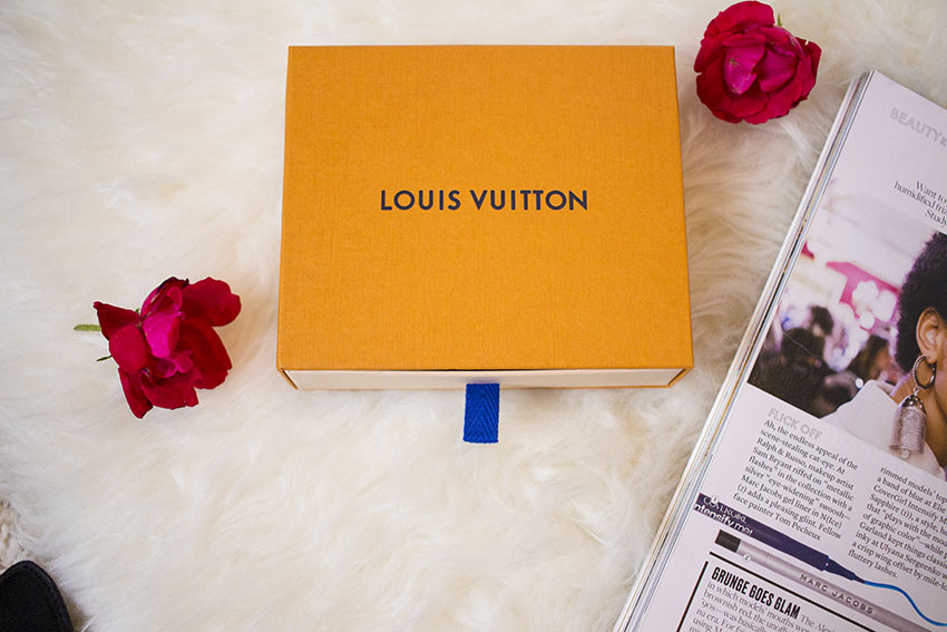 Louis Vuitton orange box