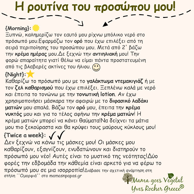 Η φροντίδα περιποίησης του προσώπου μου! My face care routine, daily and weekly