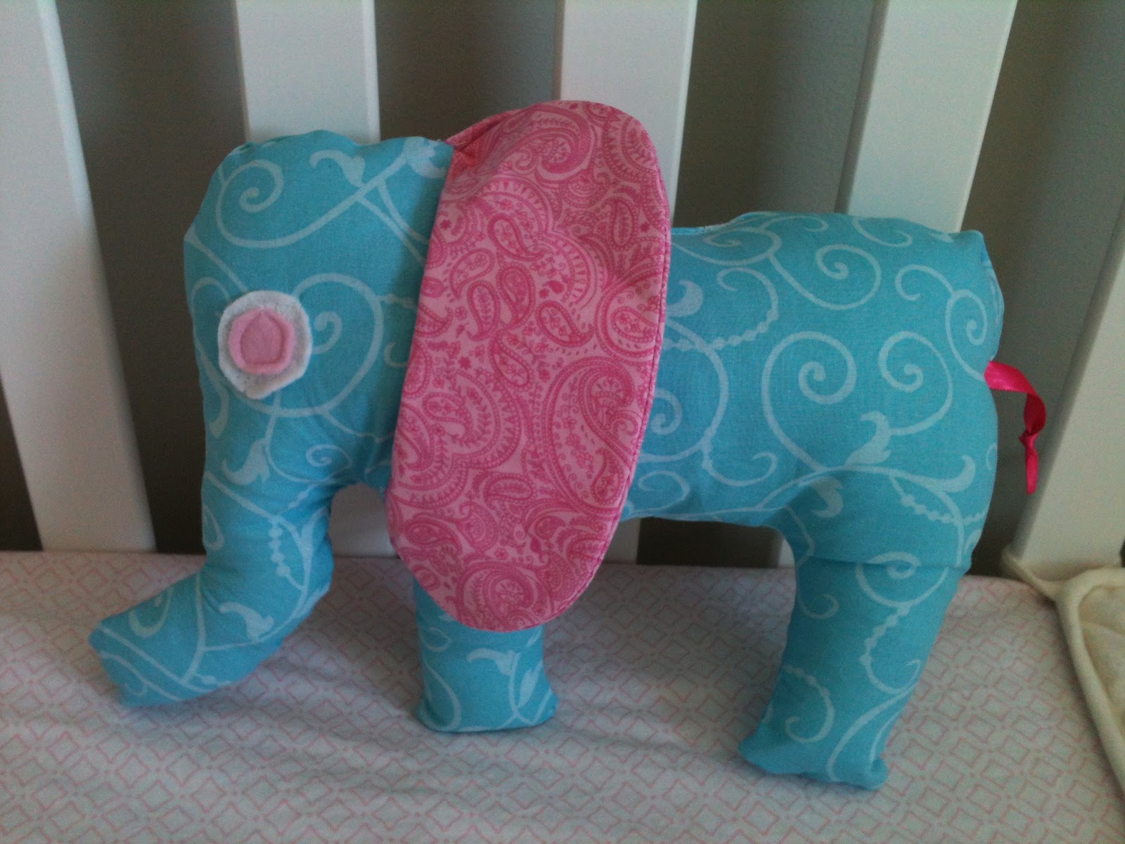 Rhythms of Grace: My DIY Stuffed Elephant Project