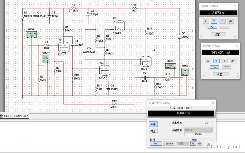 Cat SL1 Schematic