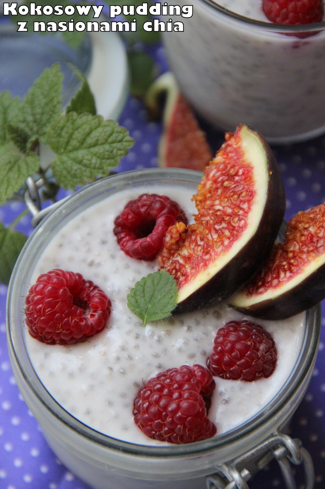 Kokosowy pudding z nasionami chia