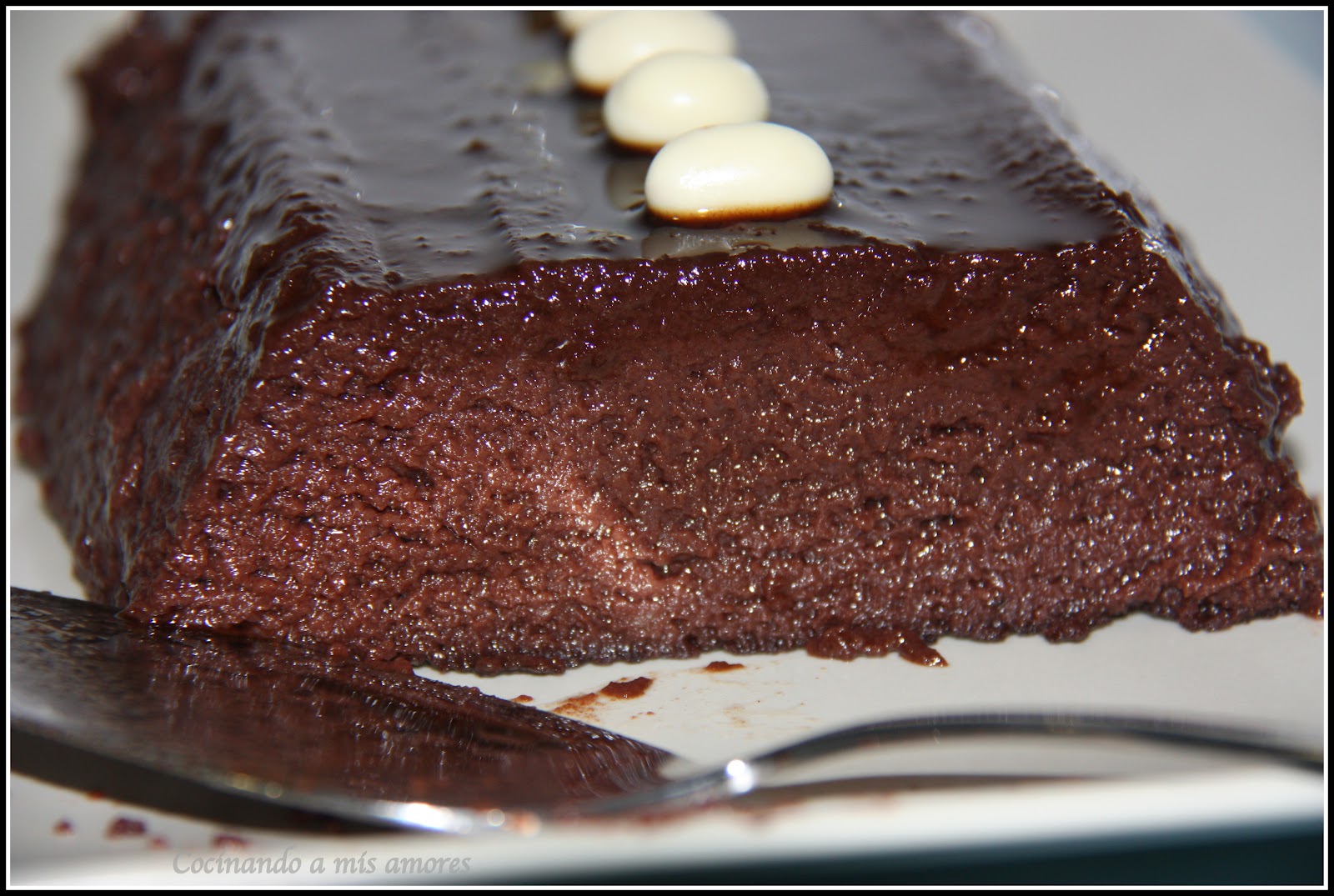 Cocinando a mis amores Mediopudding Chocolatísimo