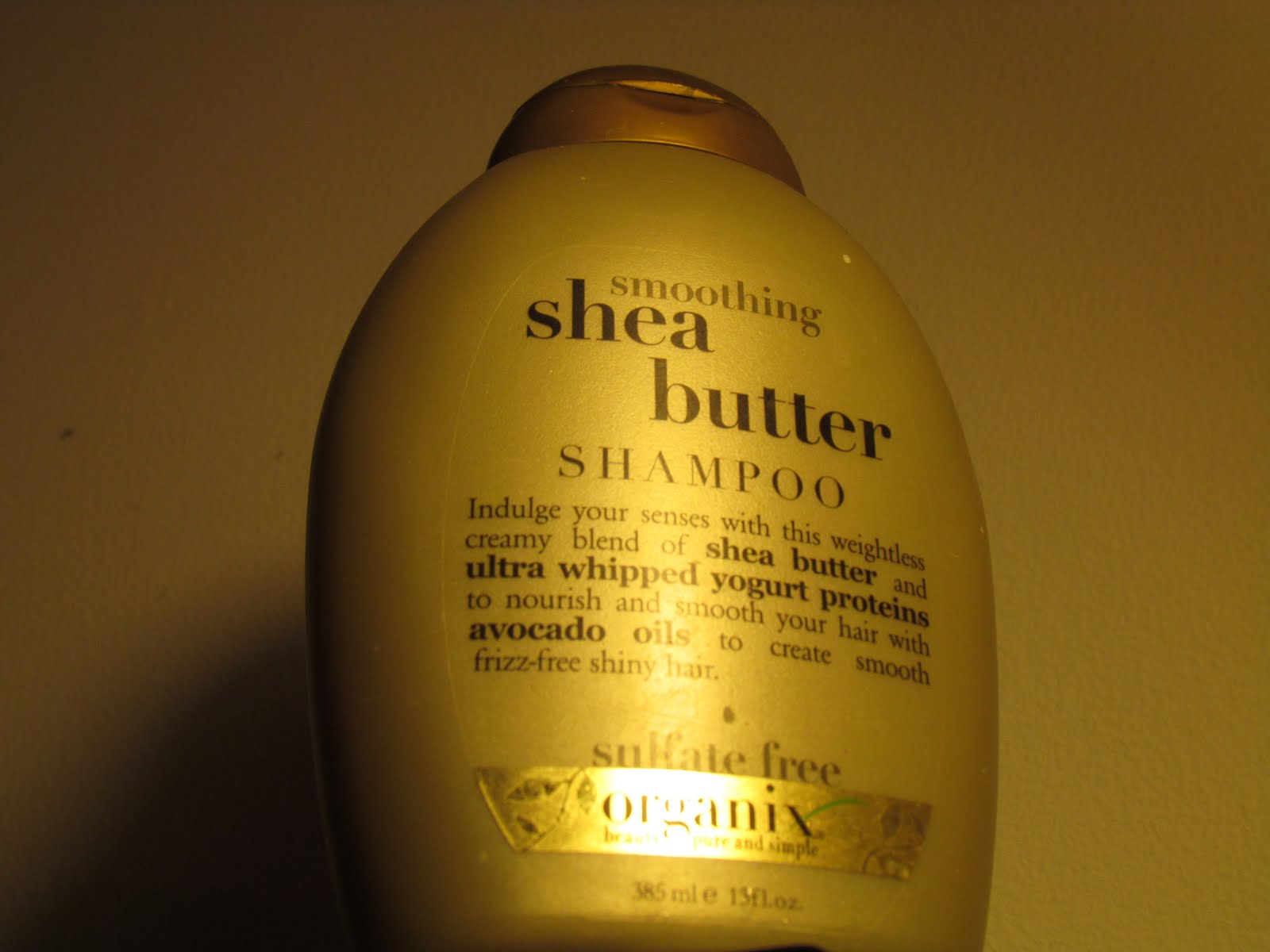 LivingBeauty101's BLOG Review Organix Smoothing shea butter shampoo