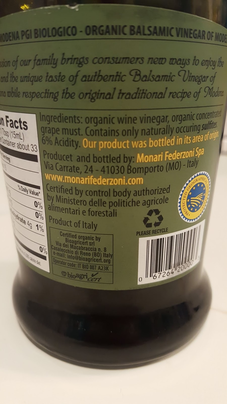 Recipe Balsamic Glaze, Vegan, Allergenfree