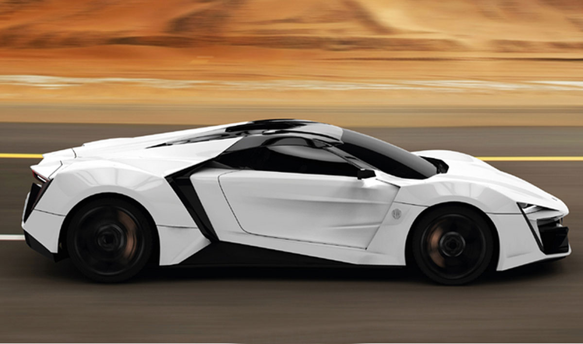 Car Posters Lykan Hypersport