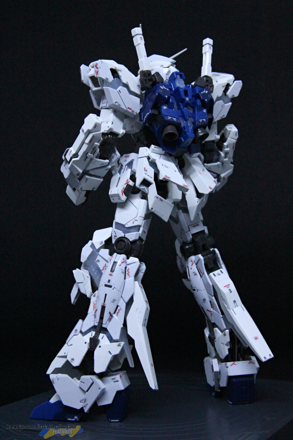 Painted Build: RG 1/144 Unicorn Gundam [Destroy Mode] Lighting Model ver. TWC - Gundam Kits Collection News and Reviews
