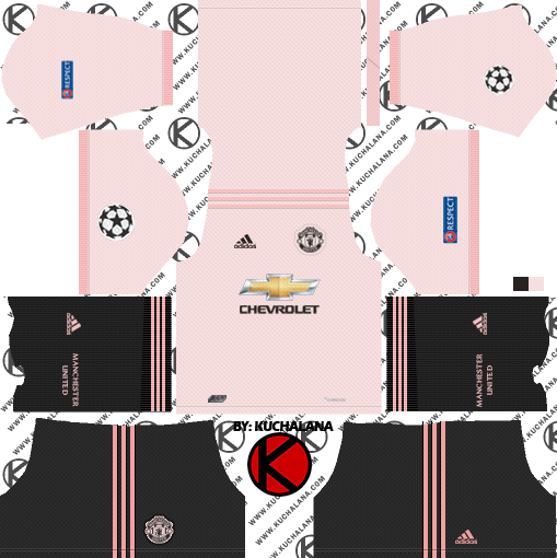Manchester United 2018/19 Kit - Dream League Soccer Kits - Kuchalana