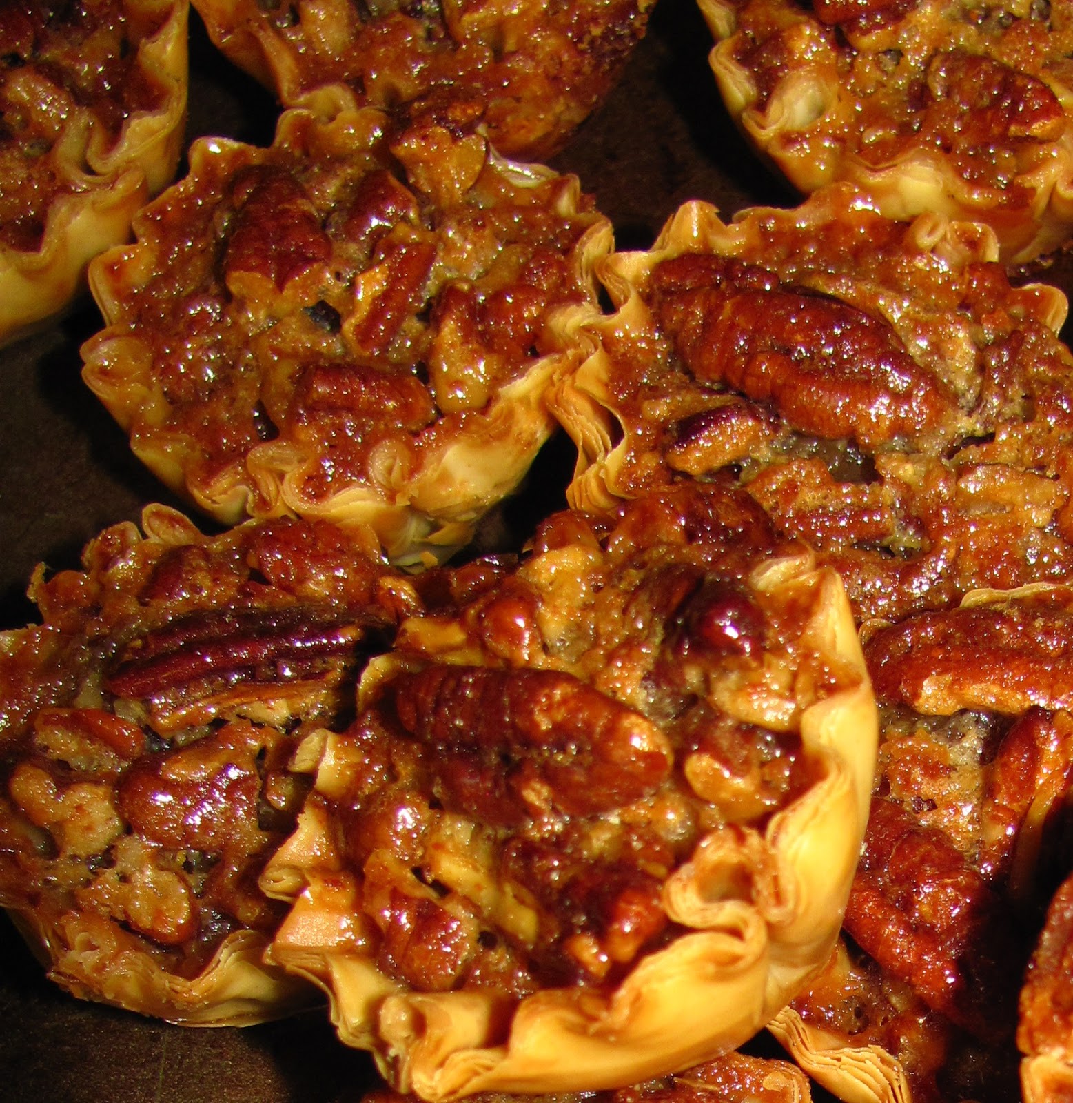 For The Love Of Food Kentucky Bourbon Pecan Tassies
