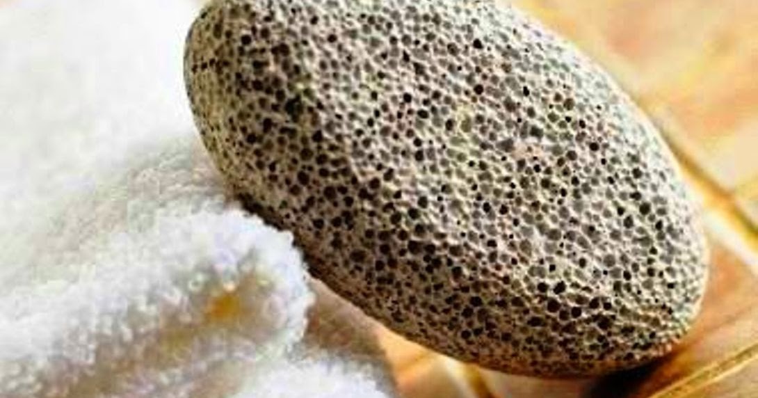 Pumice stone, natural feet care