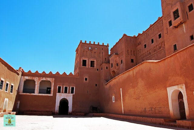 Kasbah de Taourirt en Ouazarzate, Marruecos