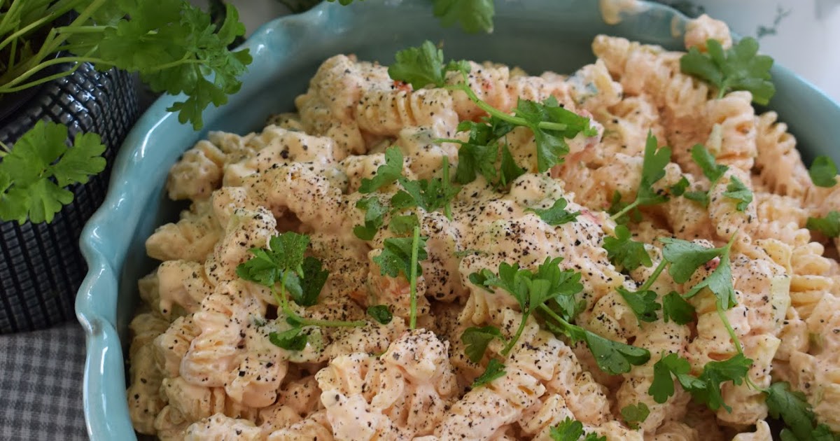 Smaskelismaskens Krämig pastasallad med sweet chili