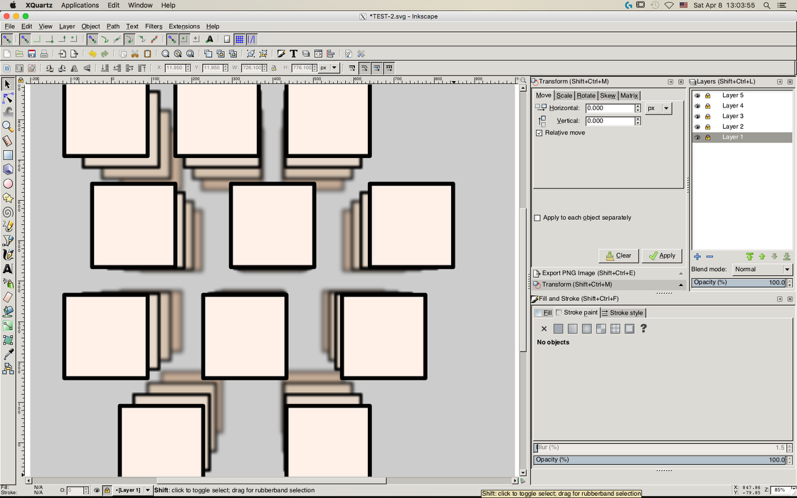 Tangram Pieces 進捗状況 Ni Gb A